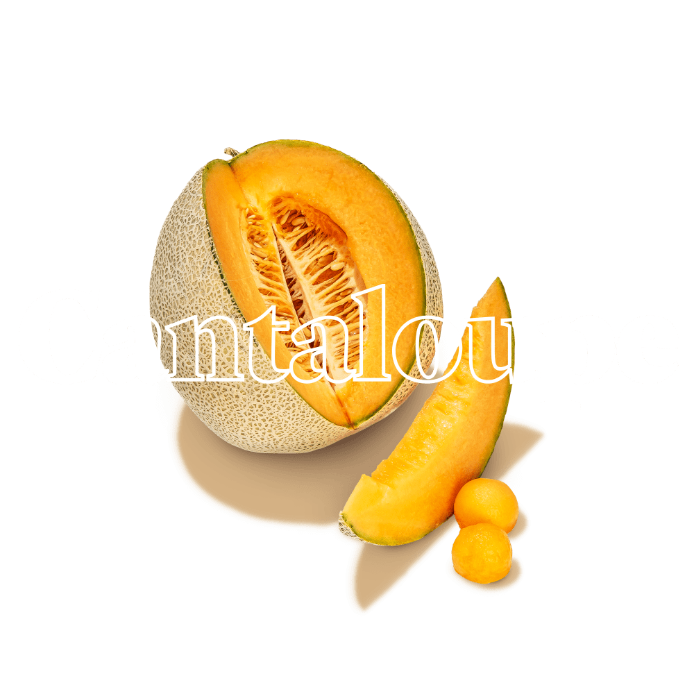 Keto Chow Cantaloupe title with food name sake