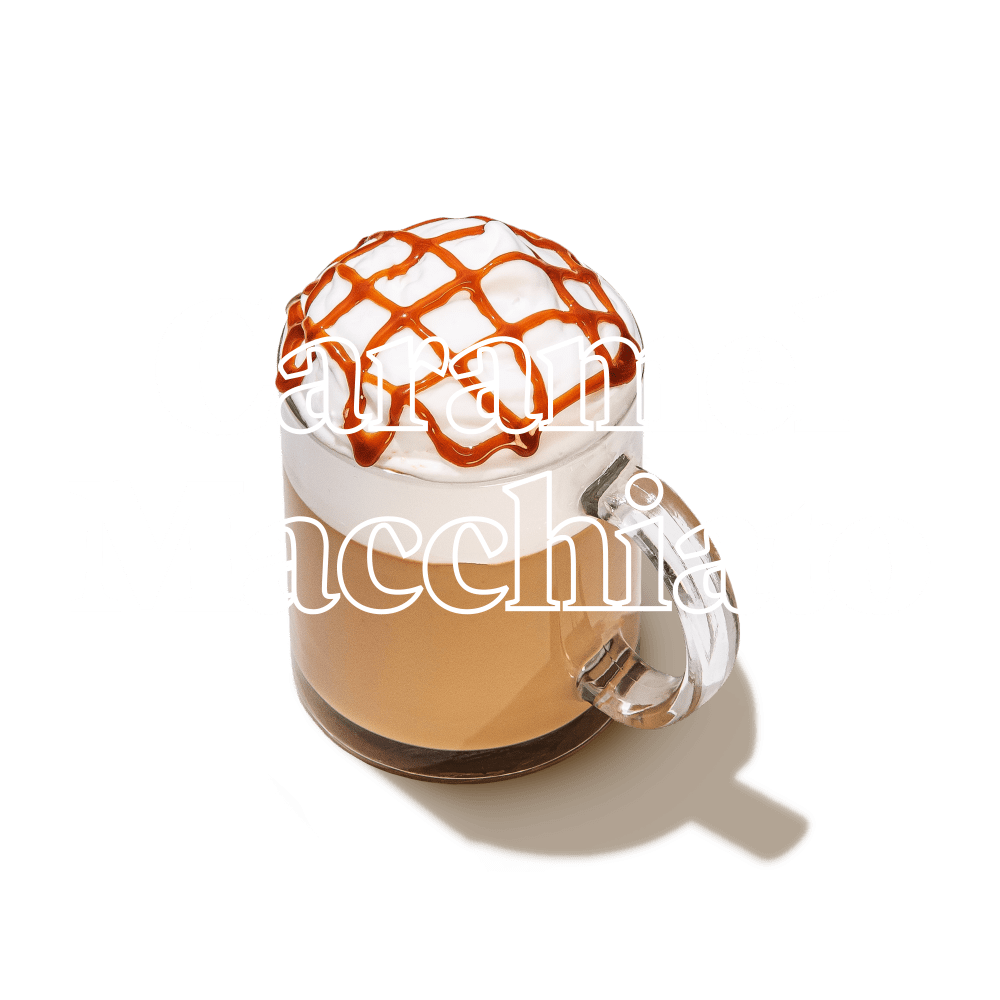 Keto Chow Caramel Macchiato title with food name sake