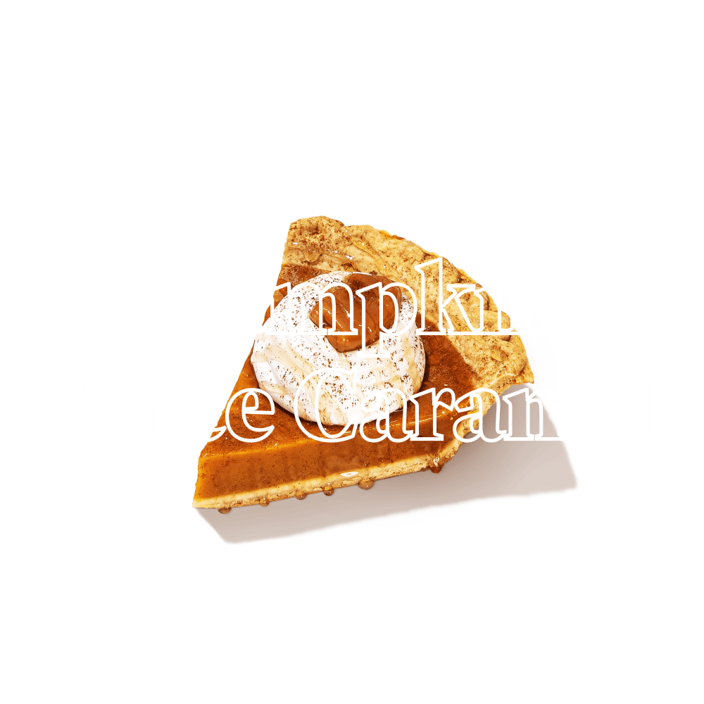 Pumpkin Spice Caramel Keto Chow title with food name sake