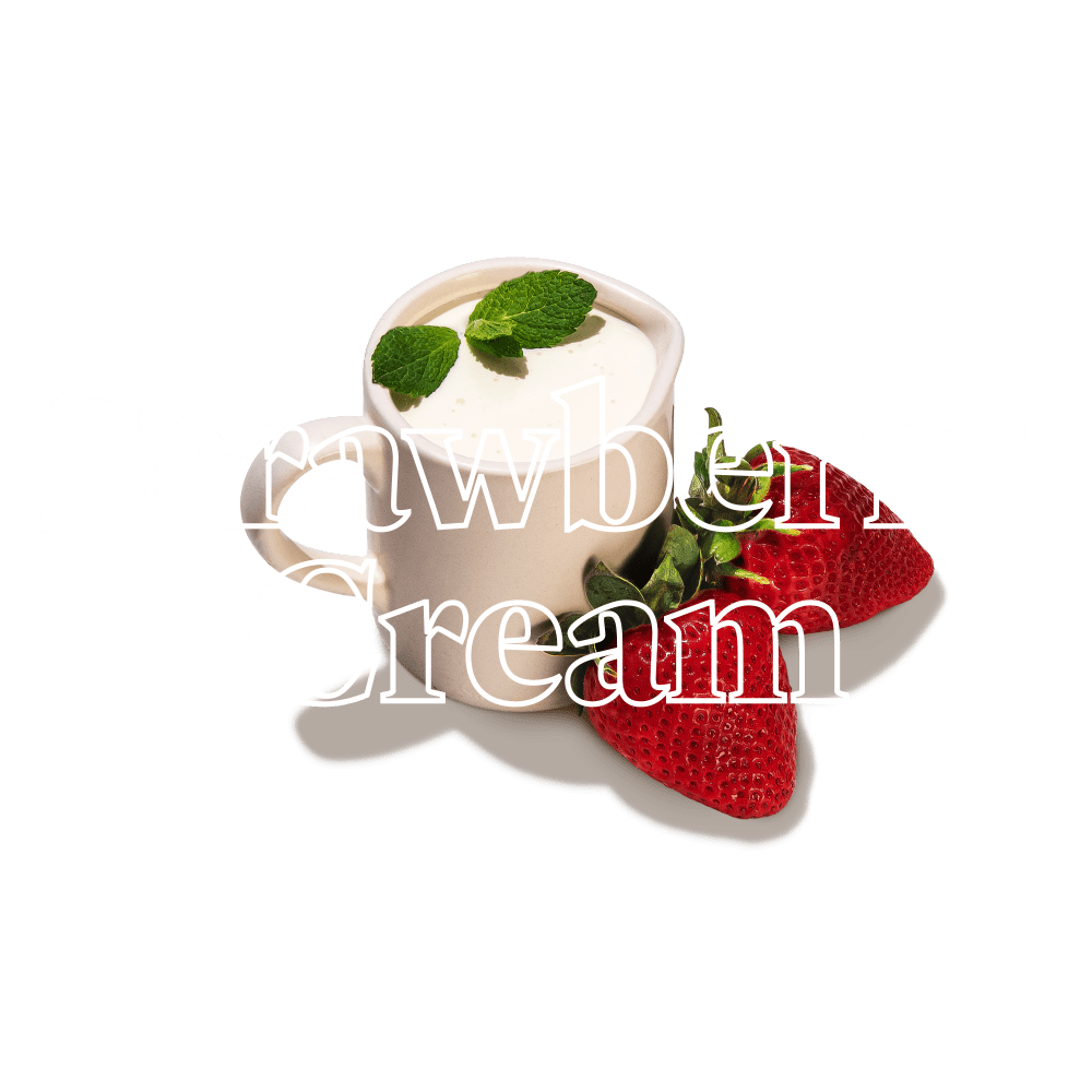Keto Chow Strawberry Cream CORE - Stevia title with food name sake