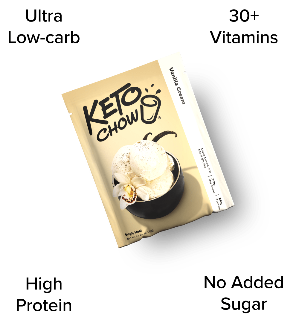 Ultra low-carb, 30+ vitamins, High protien, no added sugar