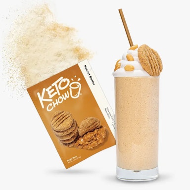 Peanut Butter Keto Chow single shake