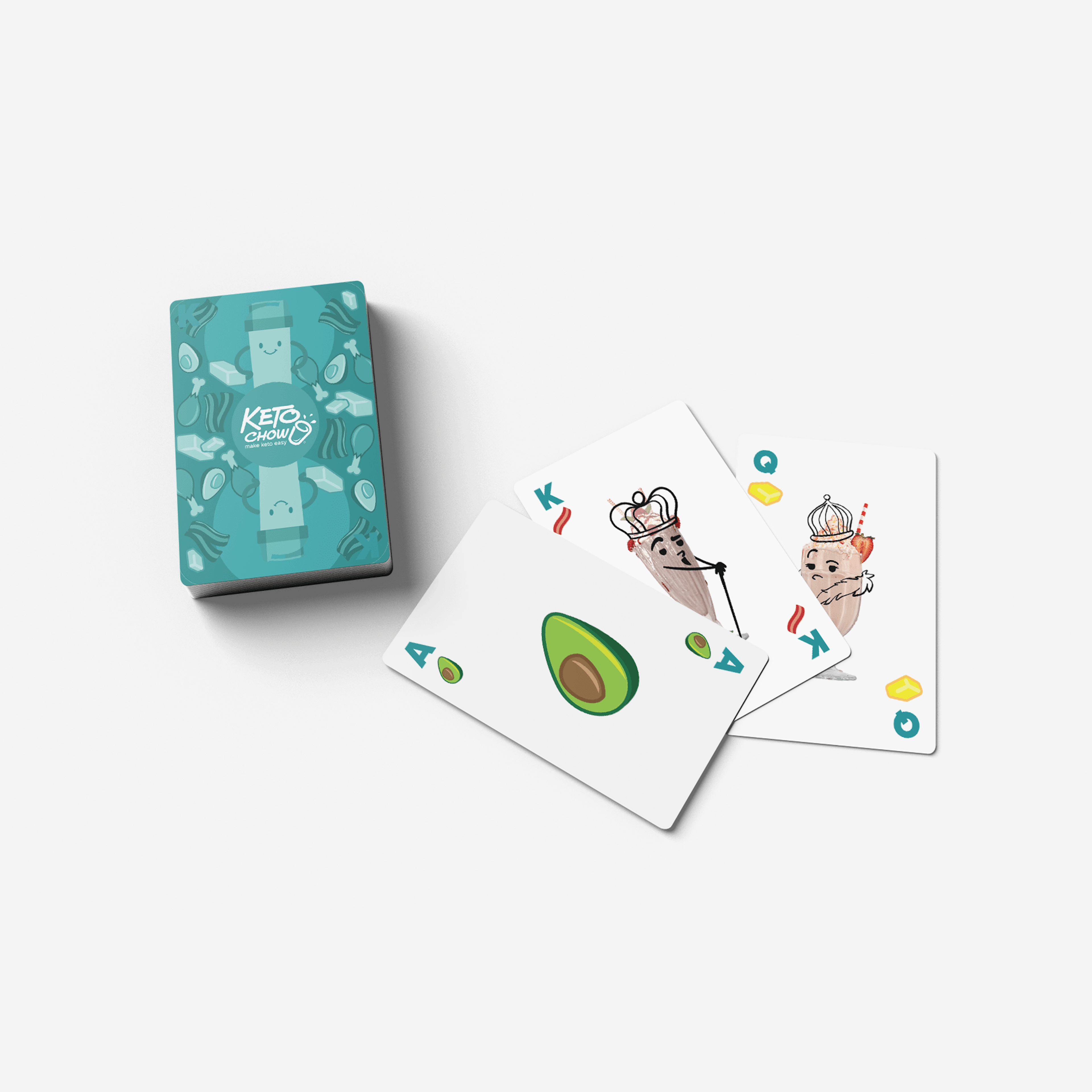 Image of Keto Chow Playing Cards