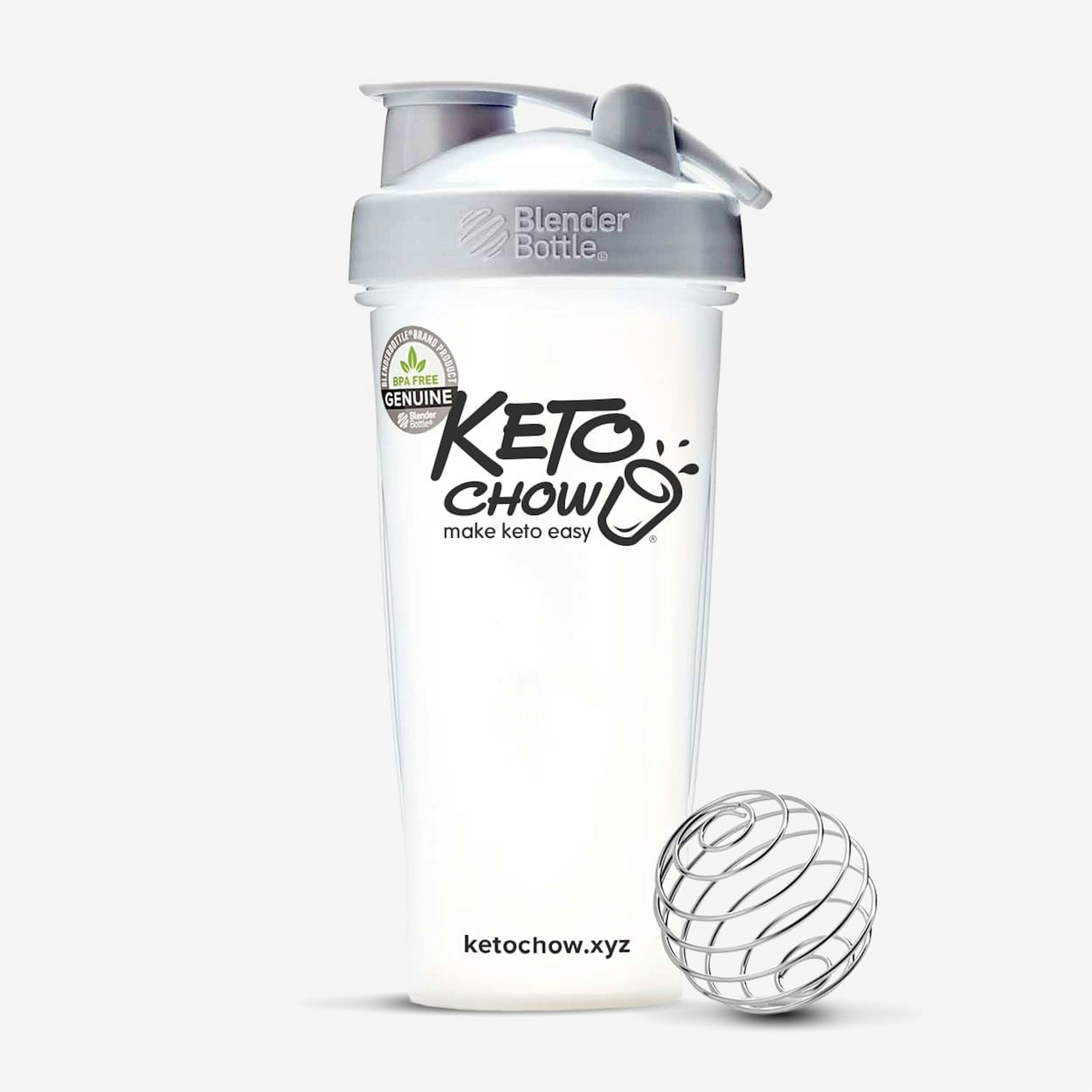 Grey Blender Bottle