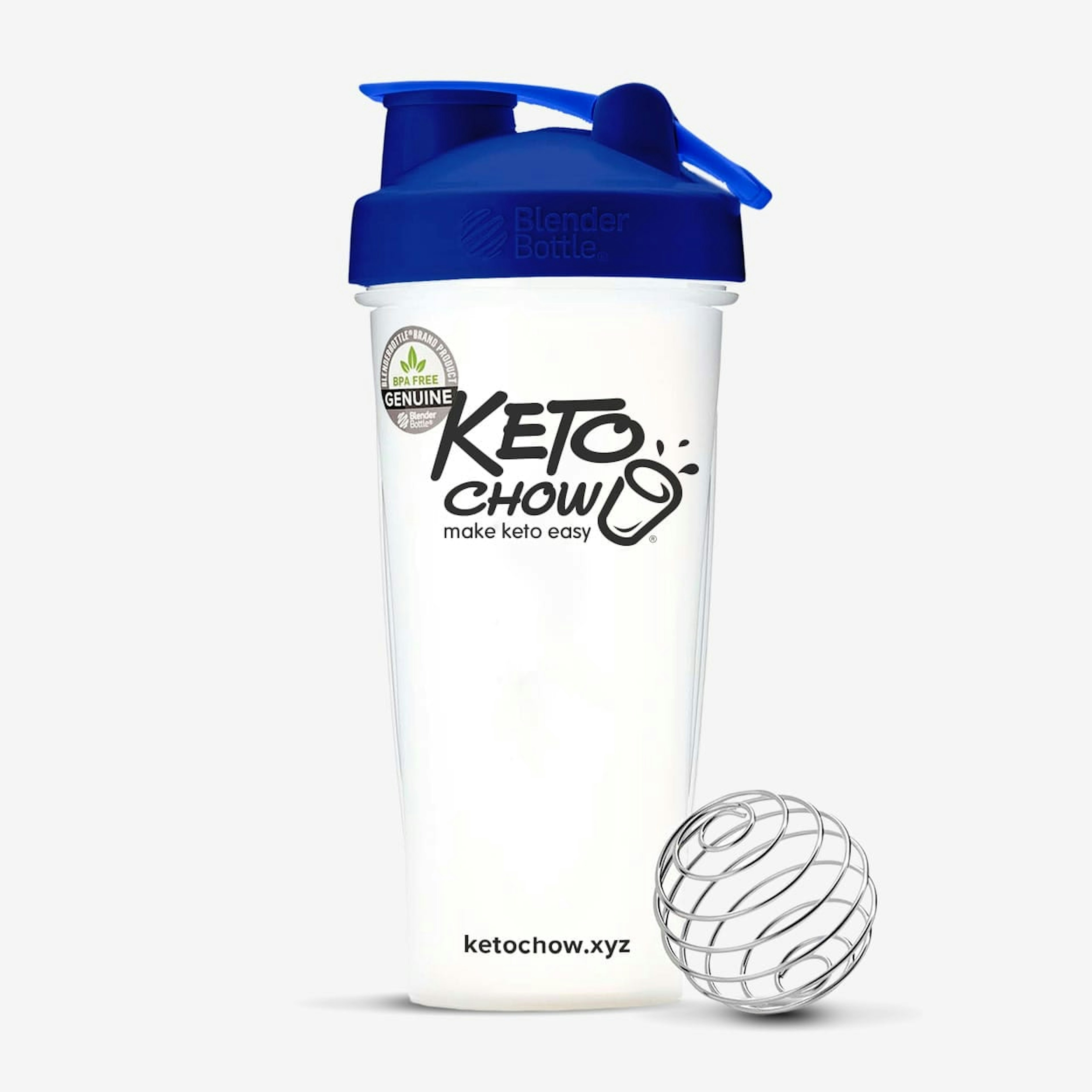 Navy Blender Bottle