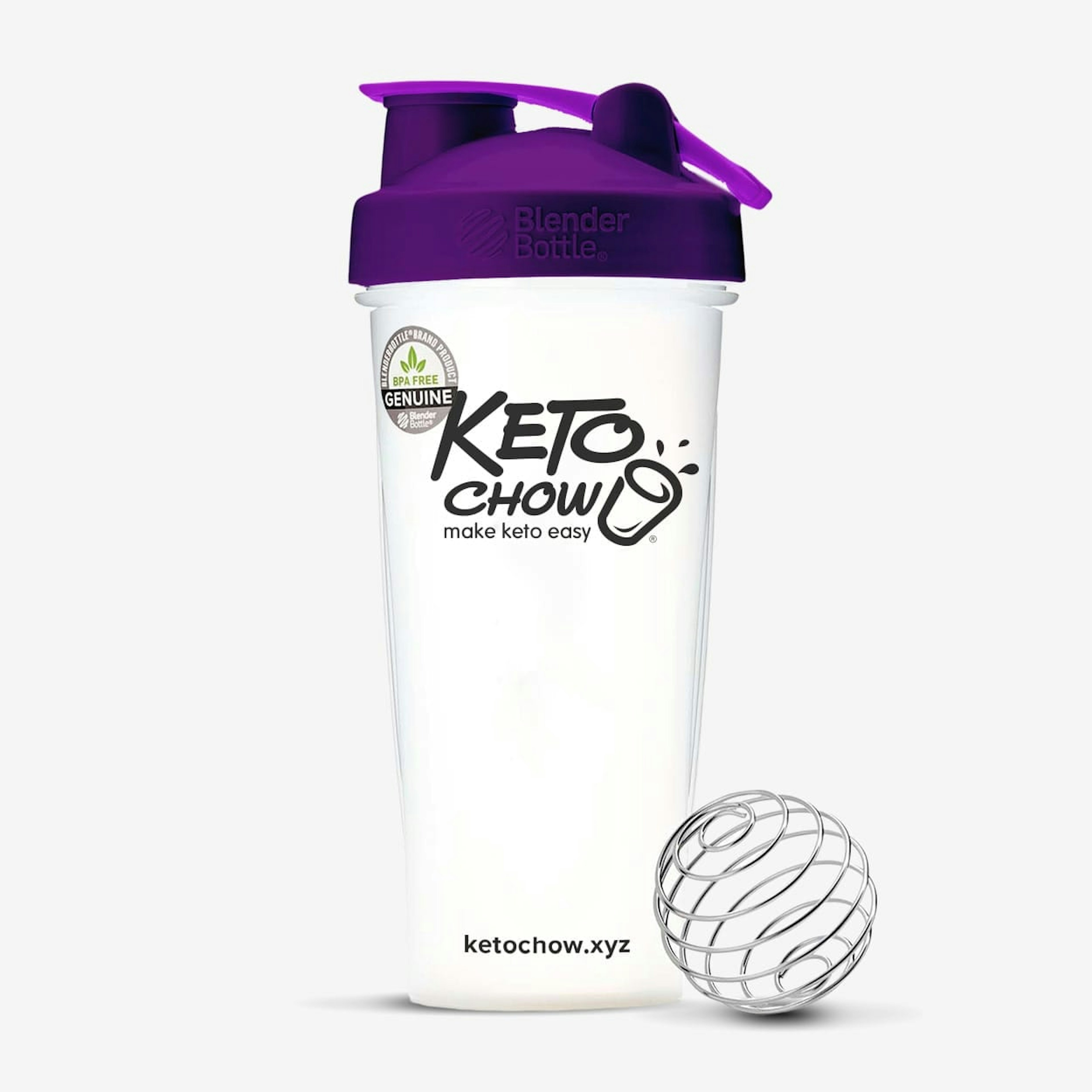 Plum Blender Bottle