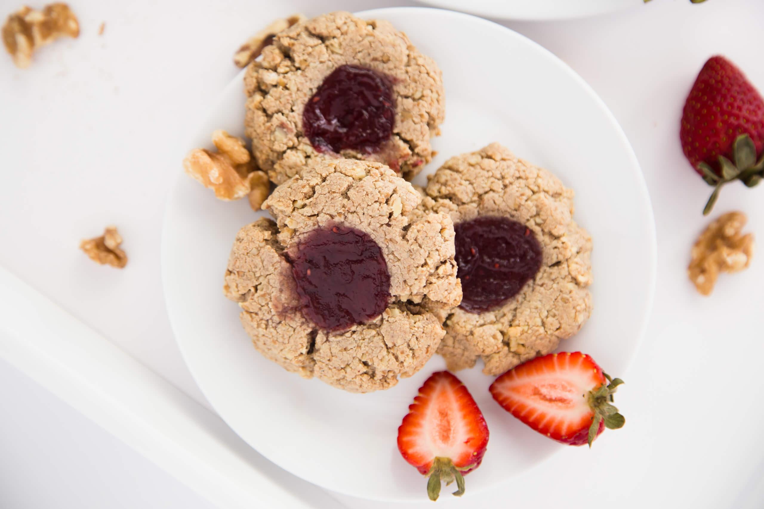 Snickerdoodle Jam Dot Cookies