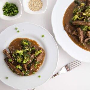 keto beef with broccoli