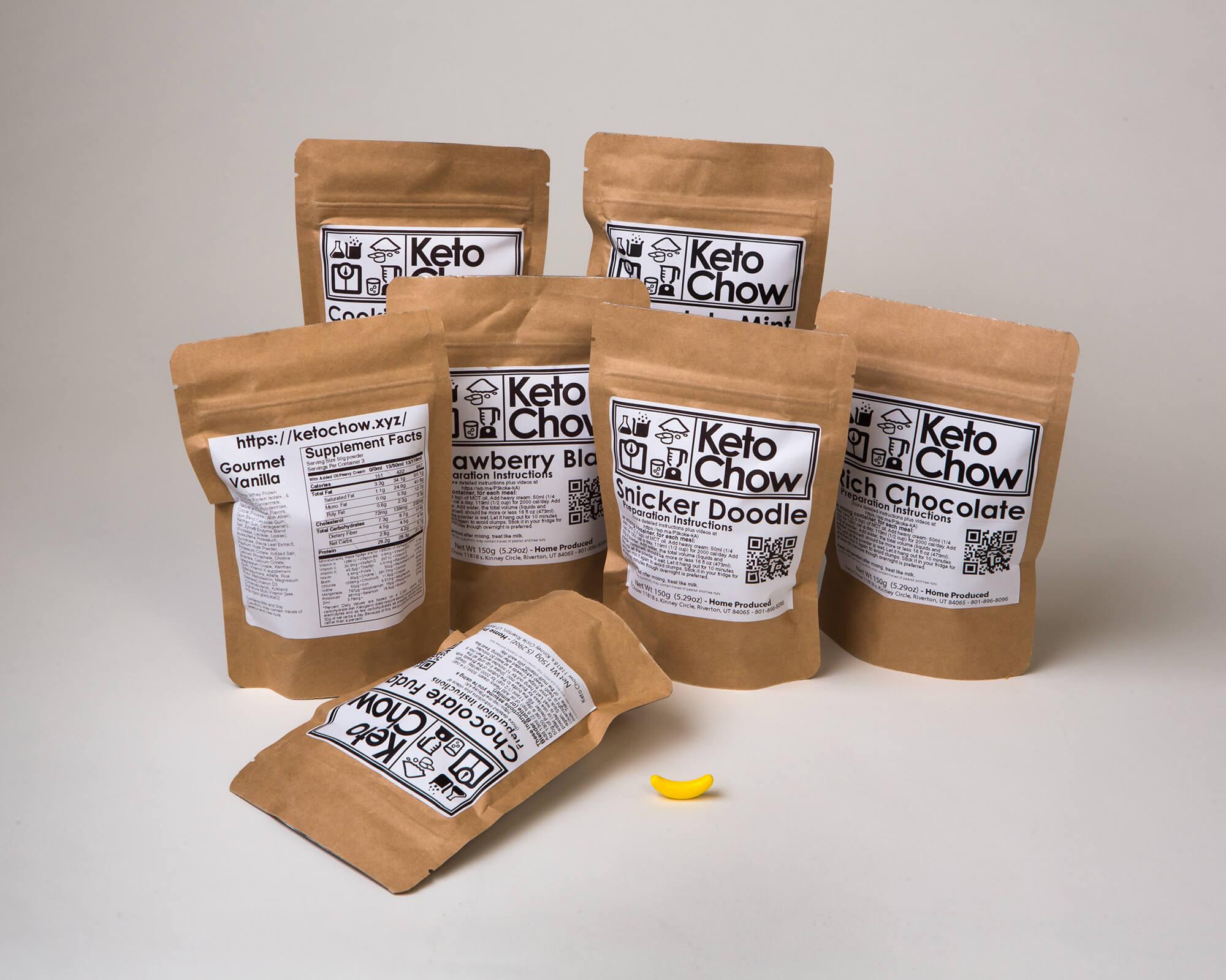 keto chow meal bags