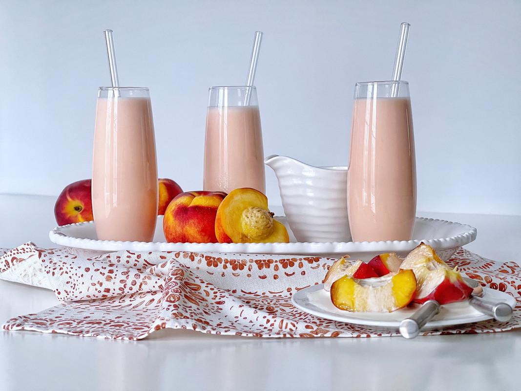 peaches and cream keto chow shake
