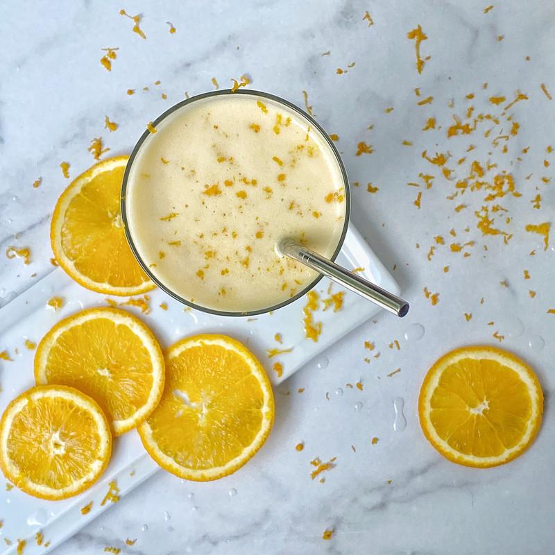 orange cream keto chow shake