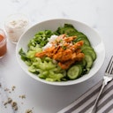 Buffalo Chicken Salad with Blue Cheese Dressing