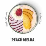 Peach Melba shake image