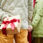 person holding Valentine's Day gift