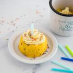 birthday mug cake