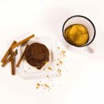sticky bun in a mug