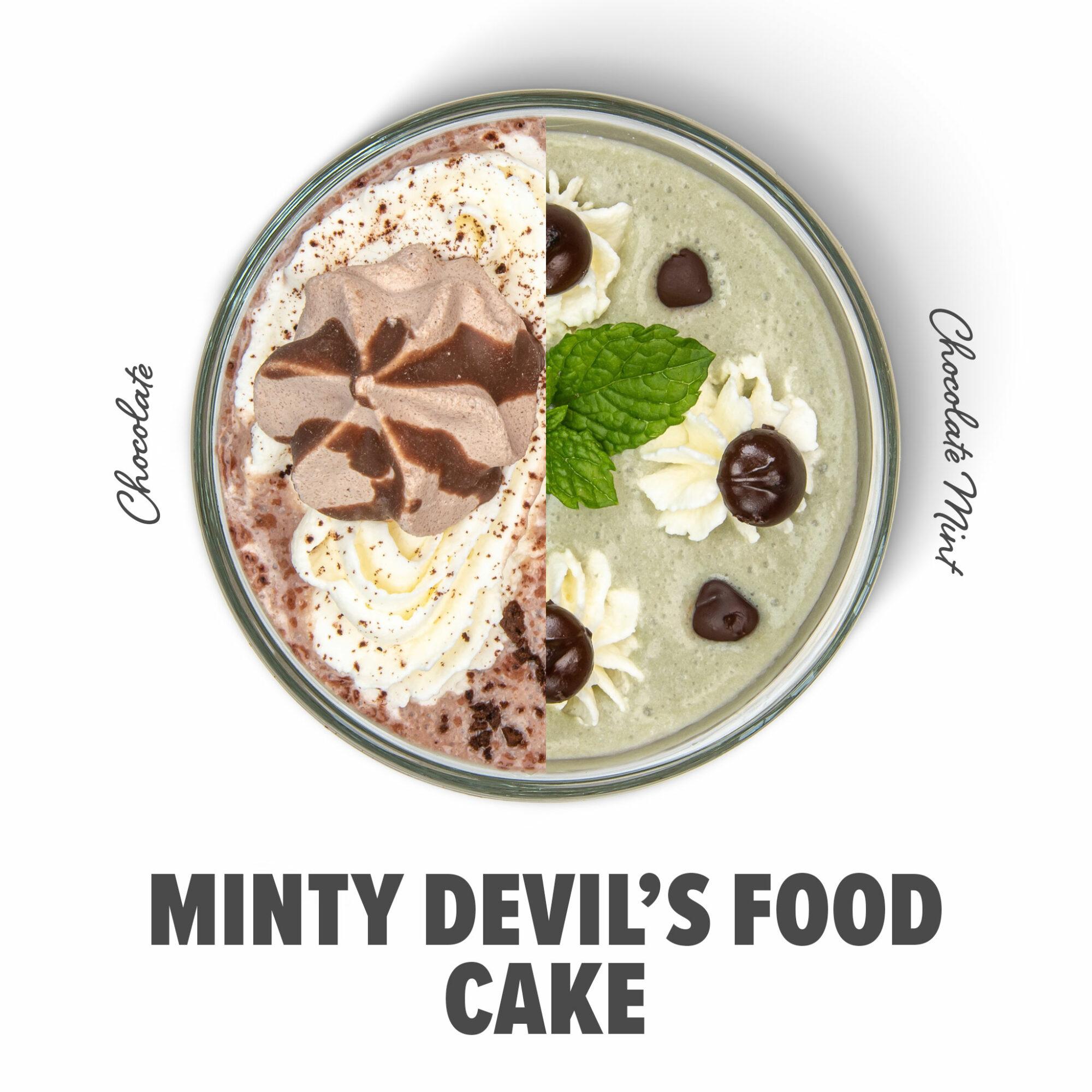 Minty Devil's Food Cake shake image