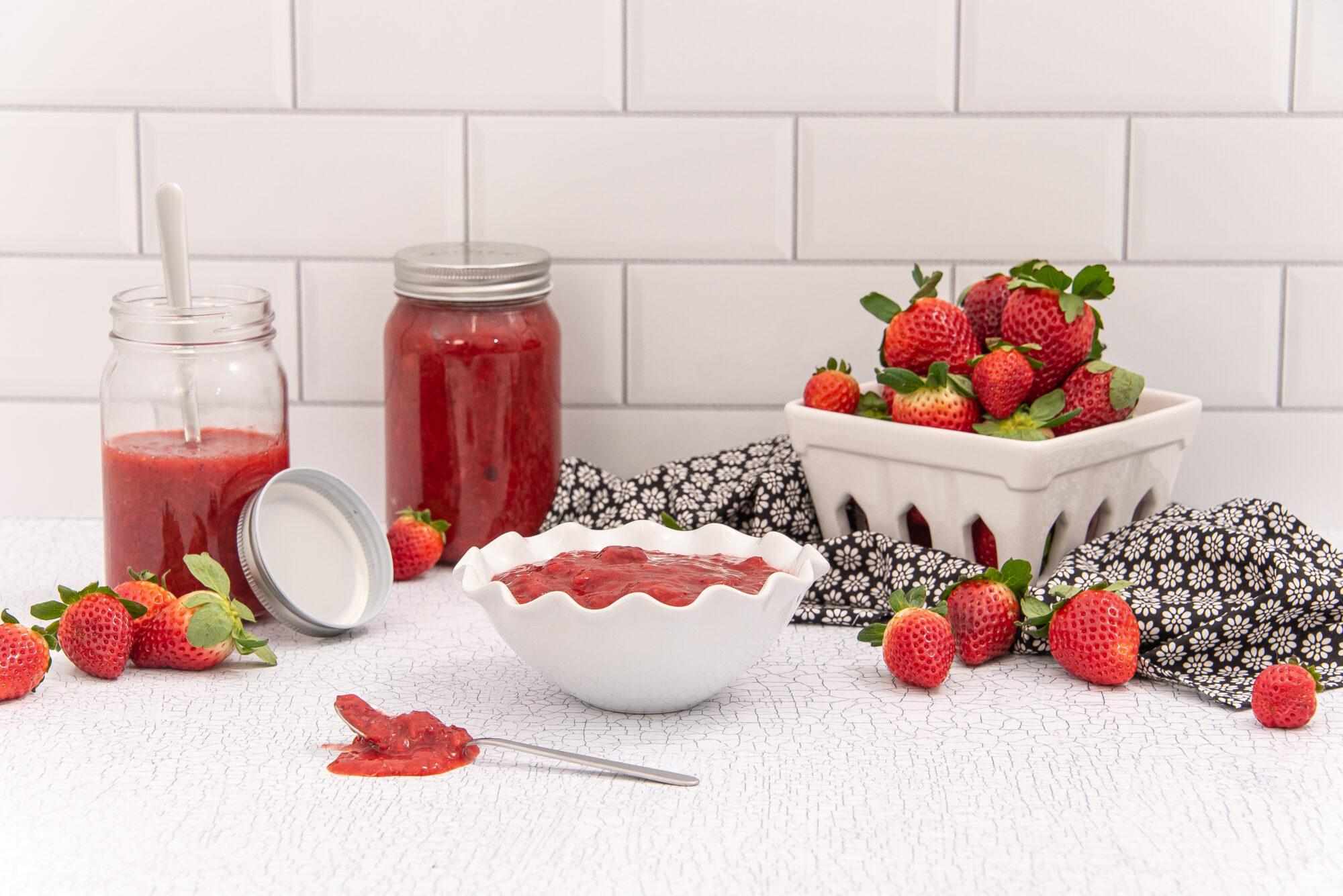 keto strawberry jam