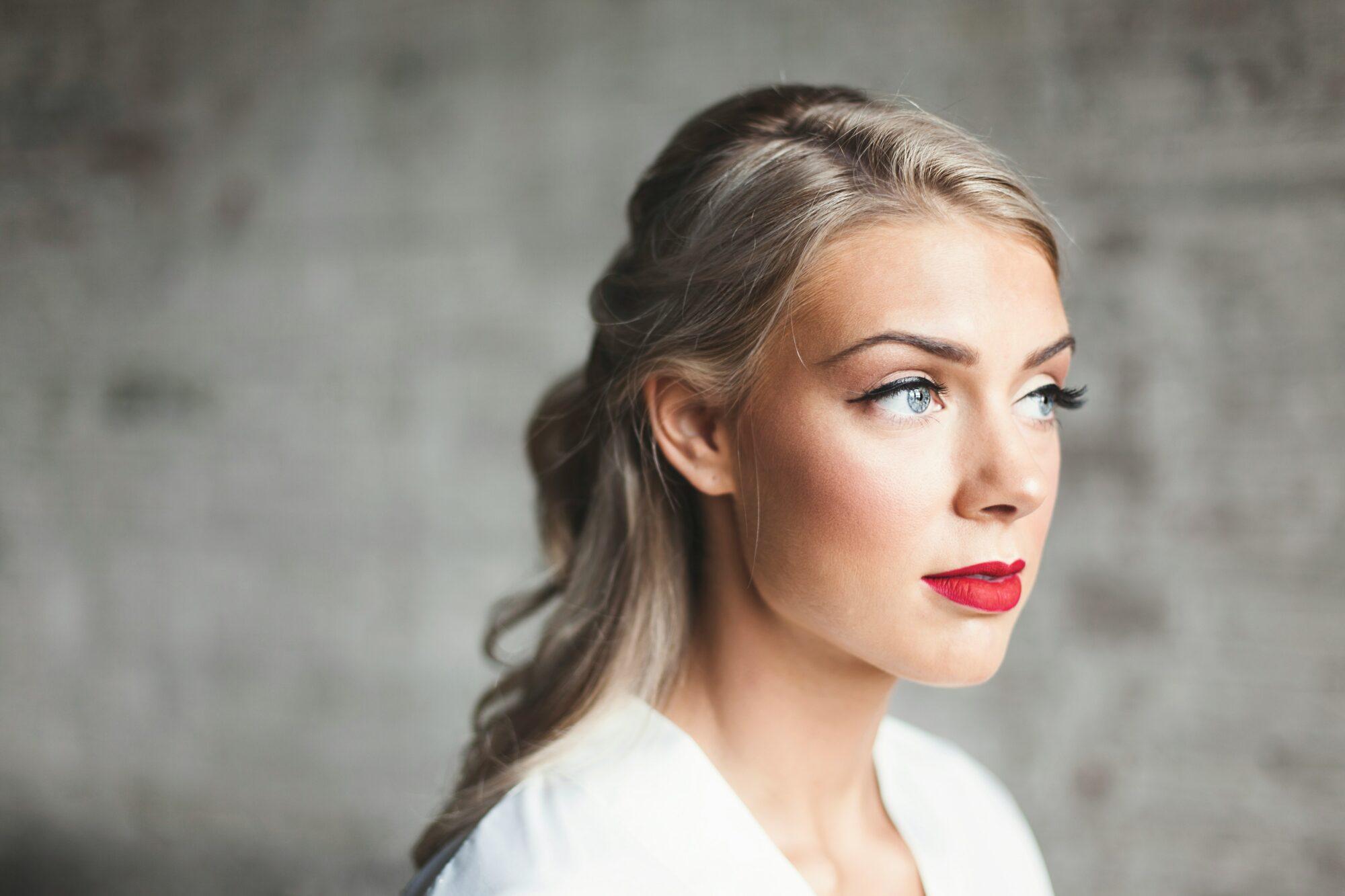 woman looking off into distance