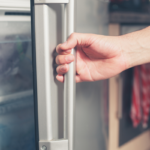 opening the freezer