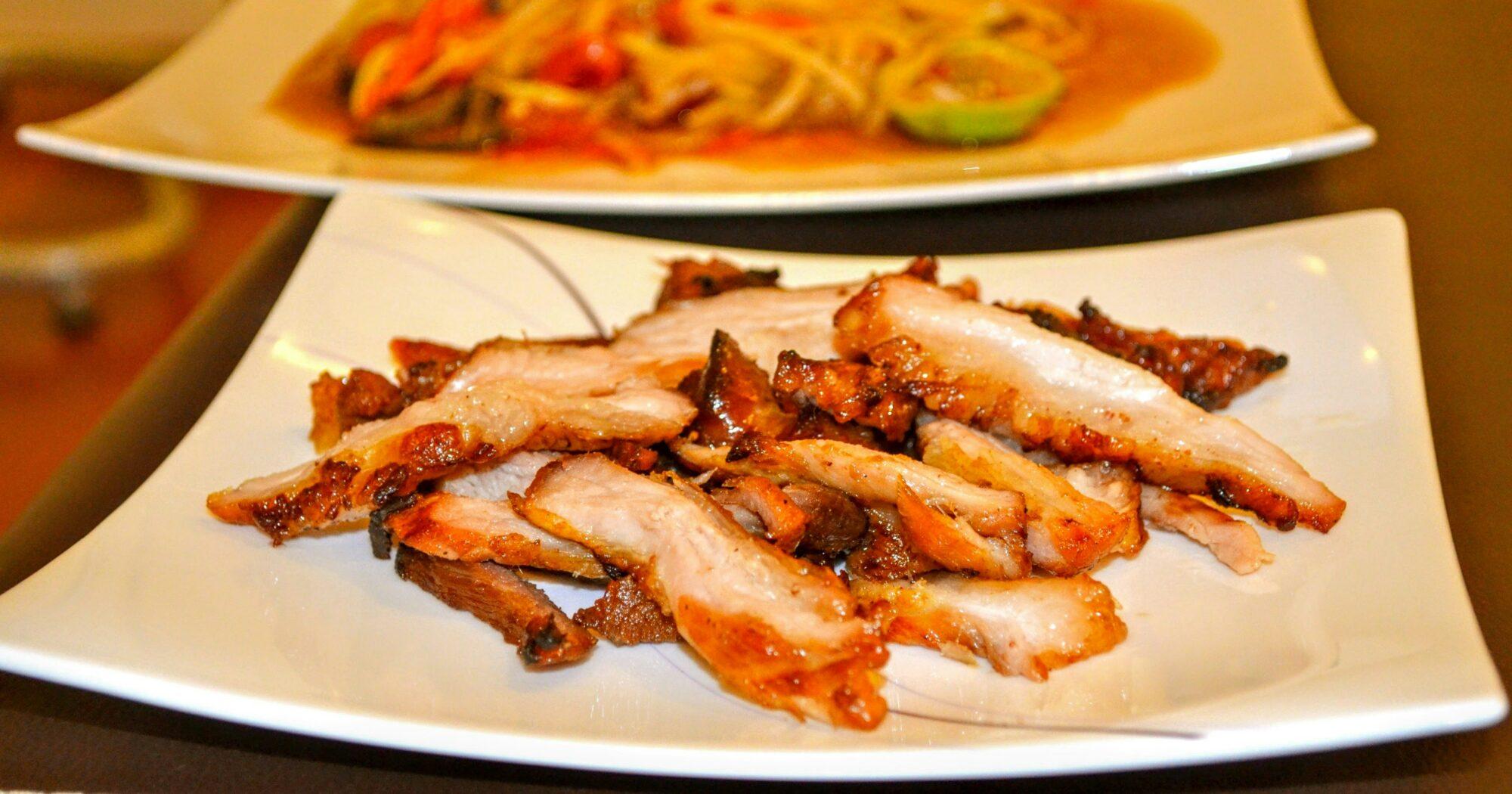 grilled pork jowl